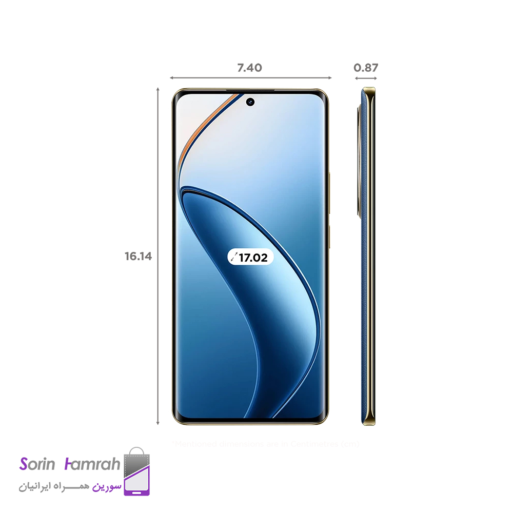 گوشی موبایل ریلمی مدل 5G Realme 12 Pro Plus ظرفیت 512 گیگابایت رم 12 گیگابایت